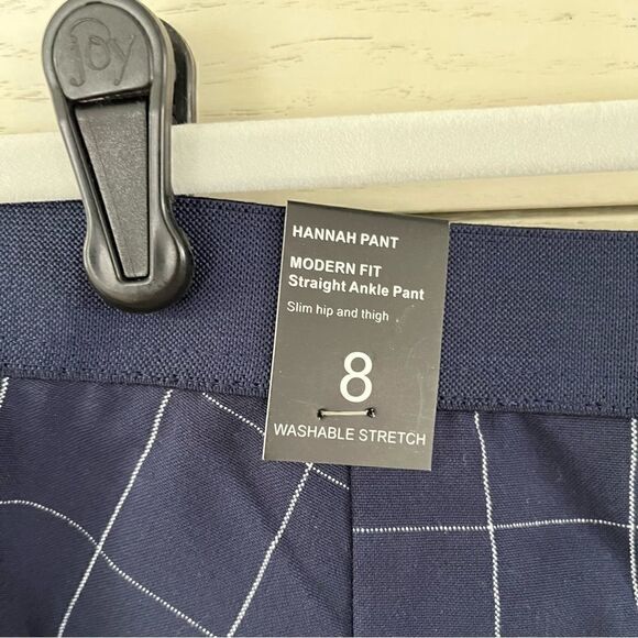 NEW Nordstrom Brand Amanda + Chelsea Hannah Pant Modern Fit Straight Ankle Pant - Picture 2 of 7